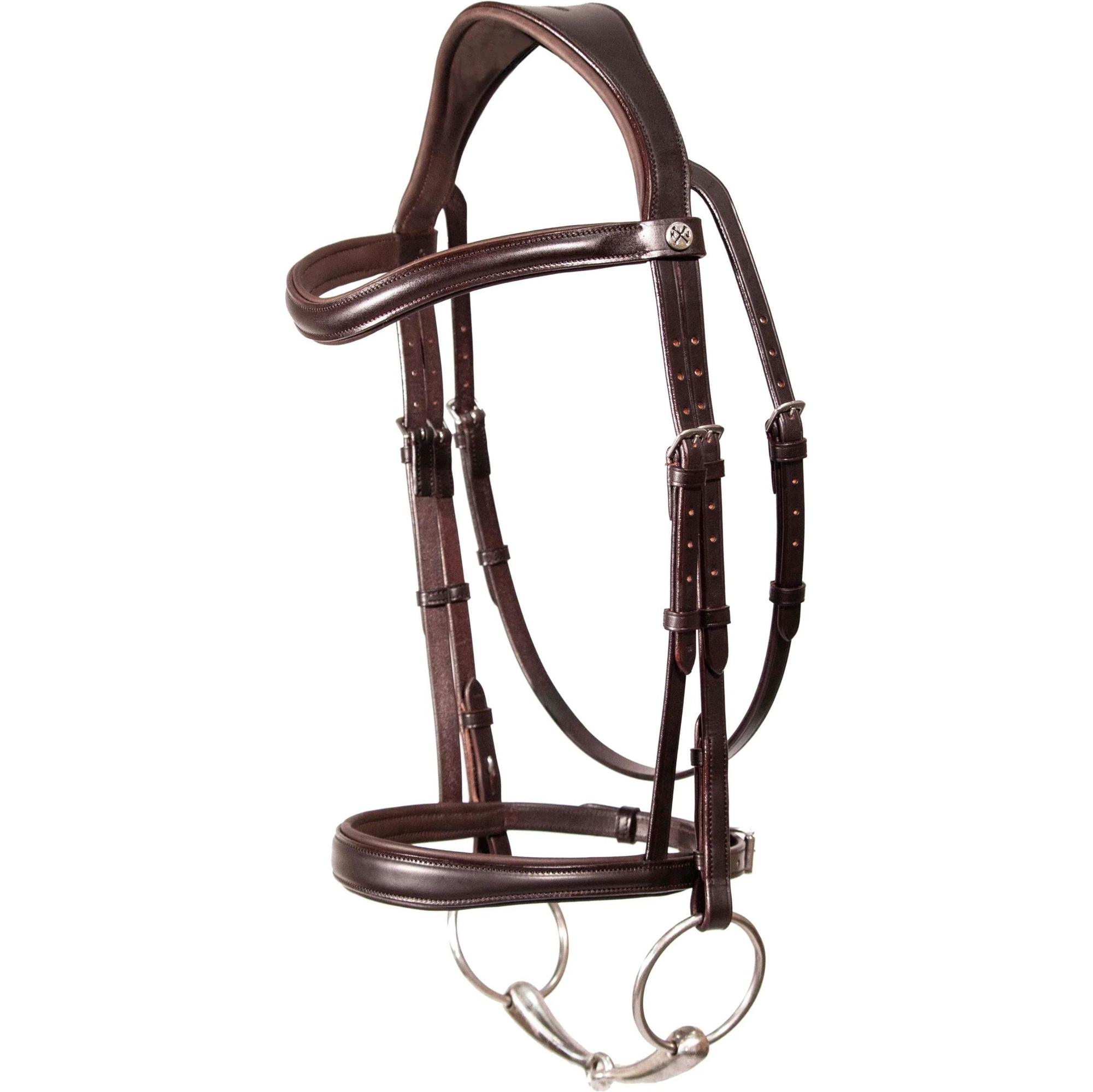 Henry James Cavesson Bridle HJ-BR-01 - Brown